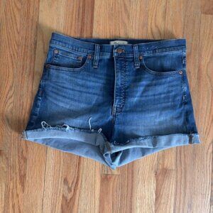 Madewell High Rise Denim Shorts - Size 31